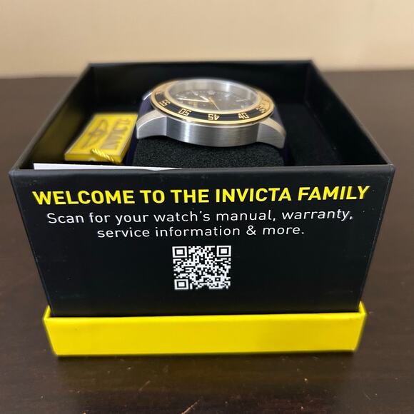 Invicta Men's 12847 Specialty Blue Dial Blue Polyurethane Watch - Picture 2 of 3